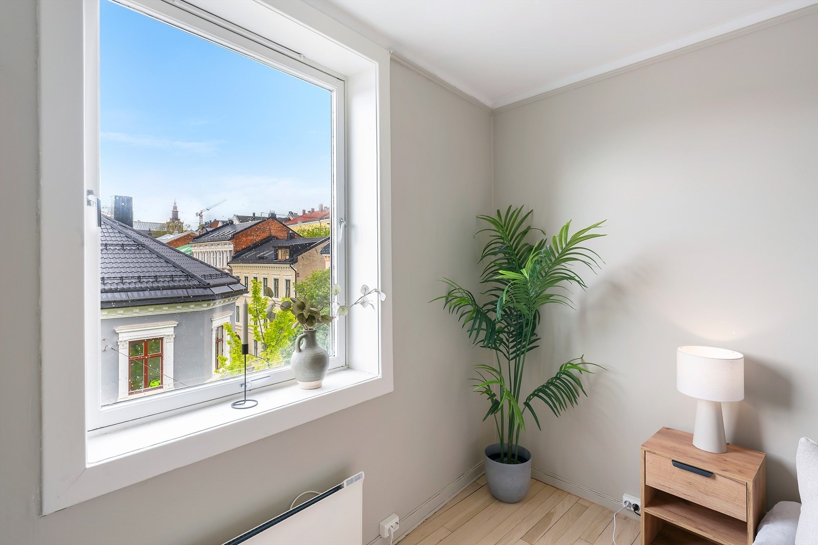 Hyggelig og fri sikt ut. Galleribilde