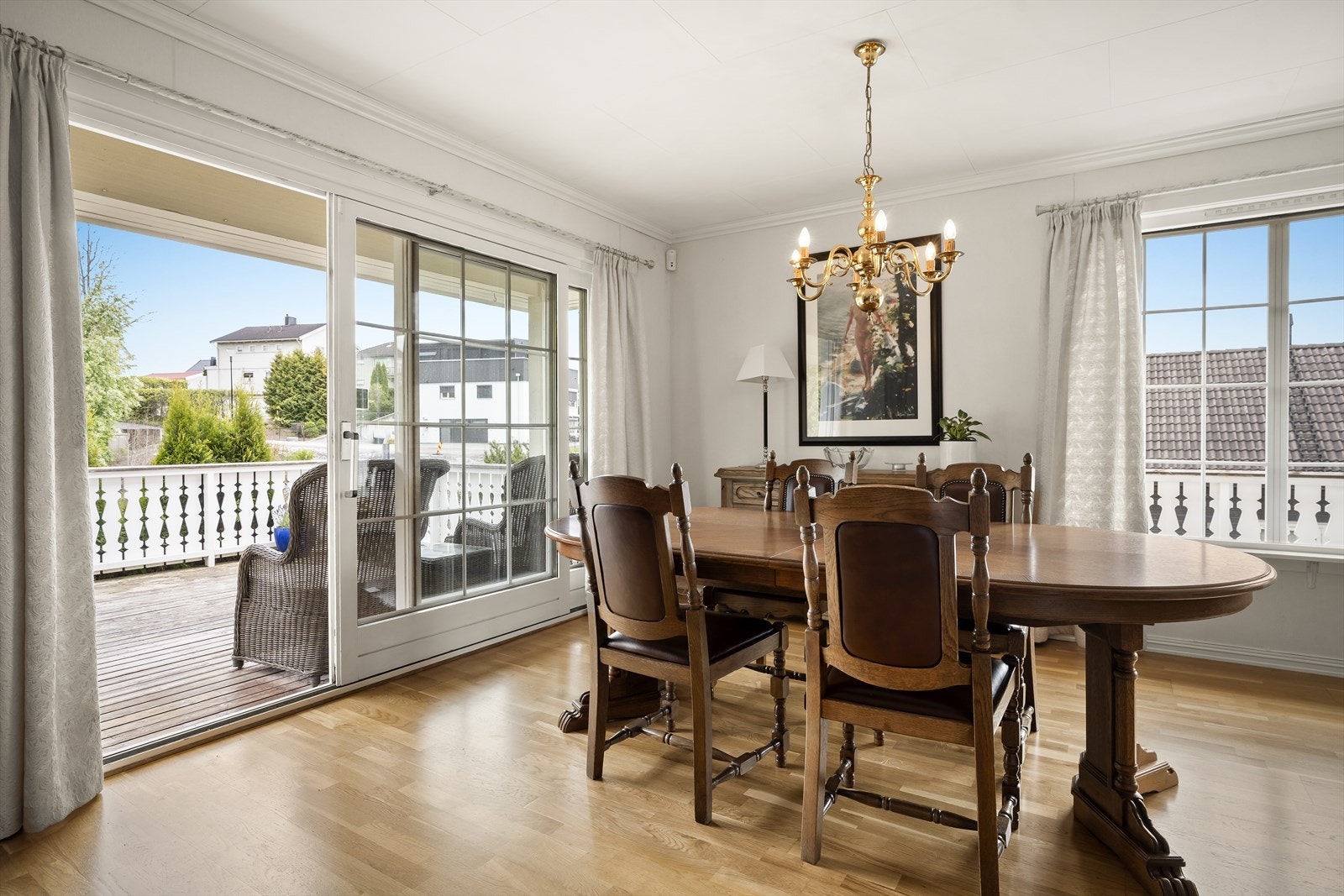 Utgang til terrasse Galleribilde