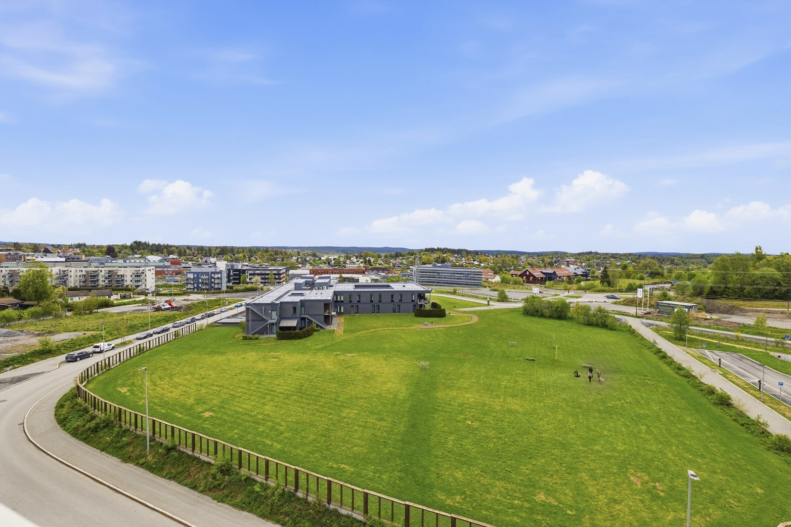 Utsikt fra terrassen. Galleribilde
