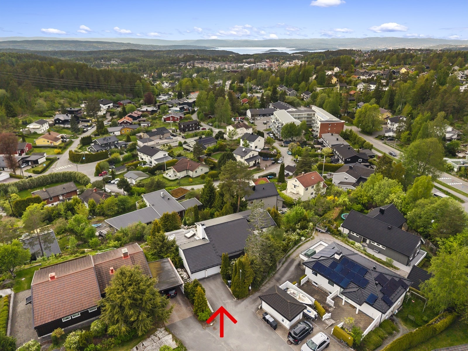 Dronefoto Galleribilde