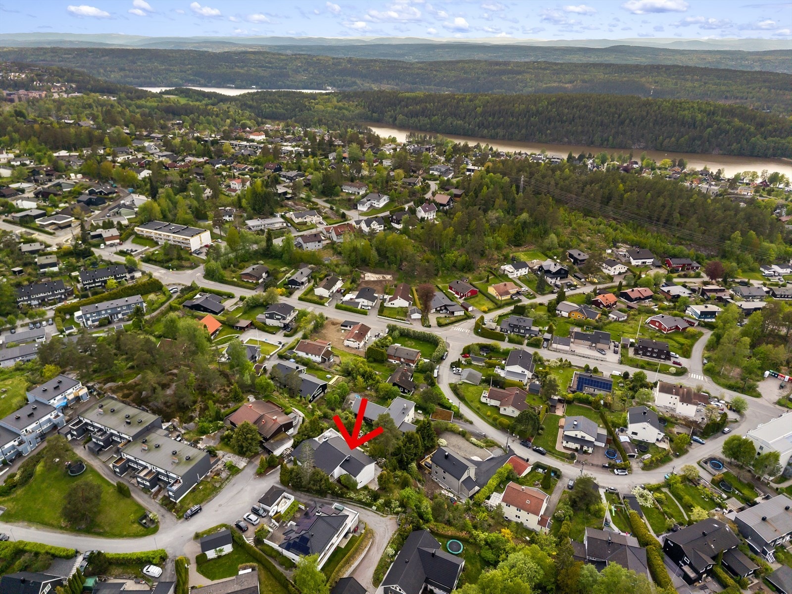 Dronefoto Galleribilde