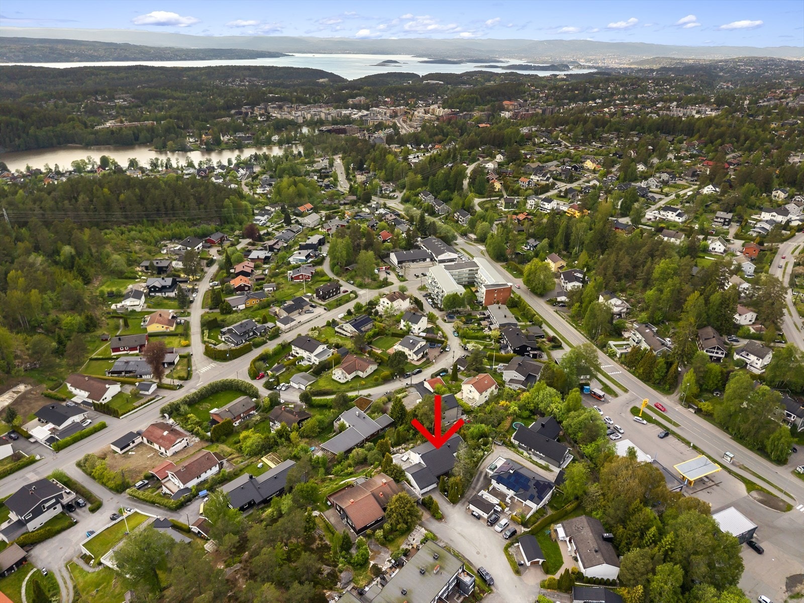 Dronefoto Galleribilde