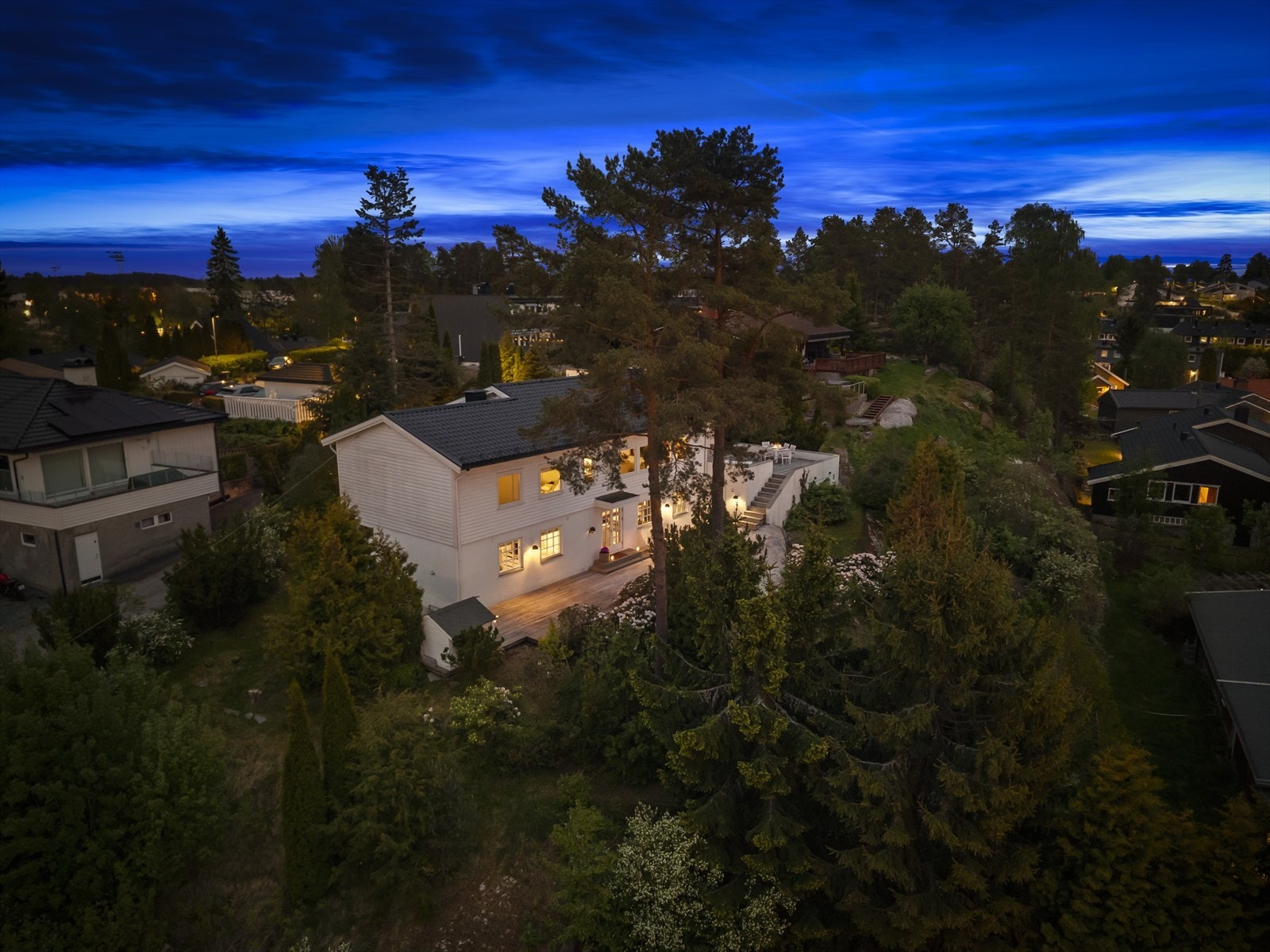 Dronefoto Galleribilde