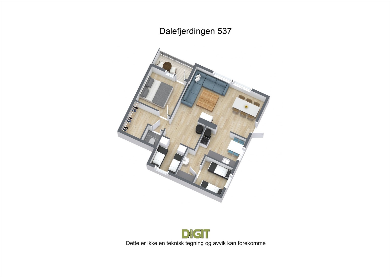 3D - Dalefjerdingen 537 Galleribilde