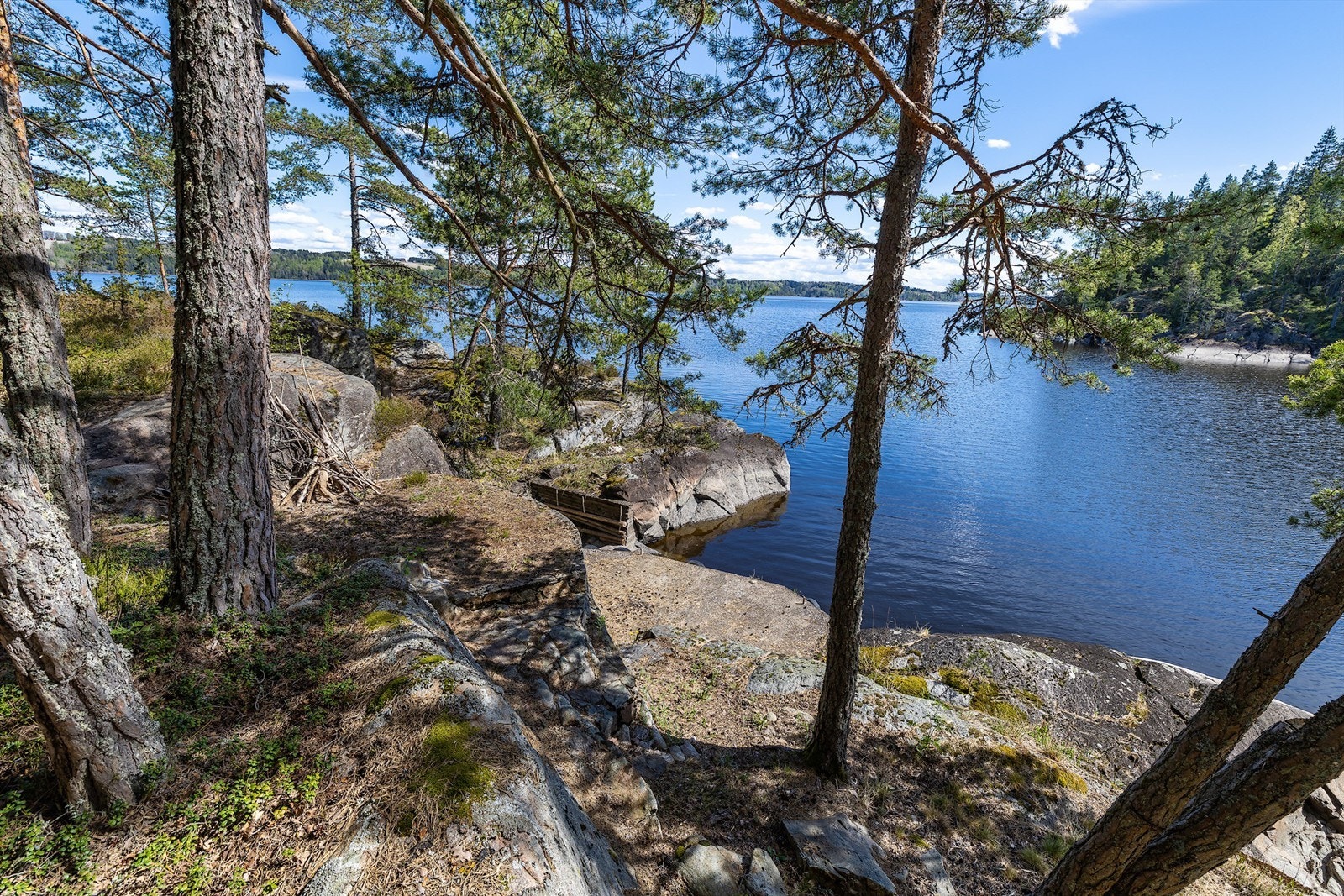 Ned mot brygga Galleribilde