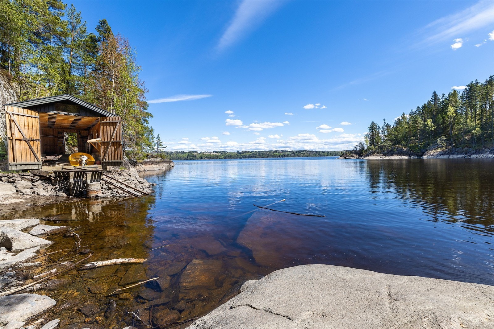 Hyggelig vik som er en super plass om sommeren Galleribilde