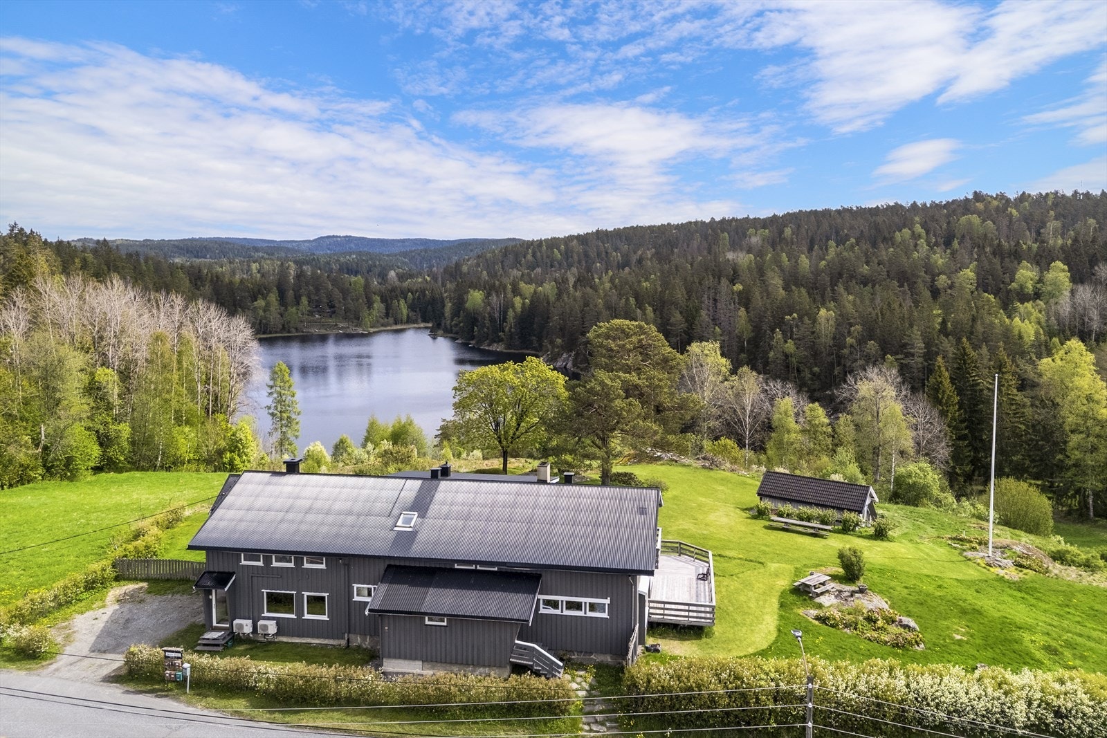 Flott utsikt og adkomst til Buvannet. Galleribilde