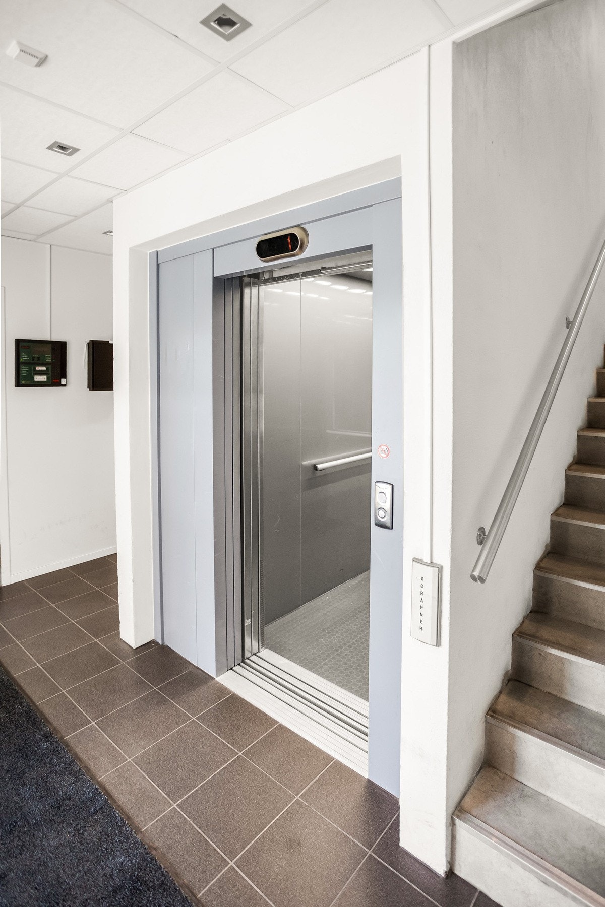 Adkomst via trapp eller heis. Galleribilde