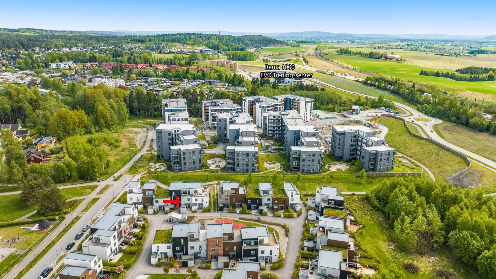 Nærområdet byr på treningssentre som EVO, og dagligvarebutikker som Obs, kun få minutter unna. Galleribilde