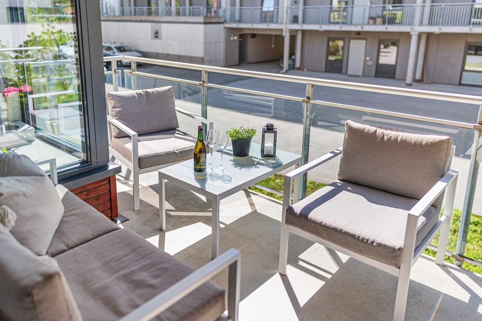 Perfekt plass for å invitere venner og familie på hyggelige sammenkomster. Galleribilde