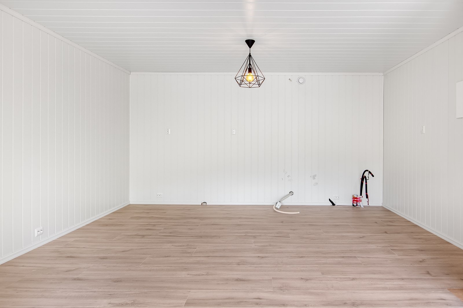 Det er også i dette rommet trappen fra hovedetasjen vil komme ned. Galleribilde