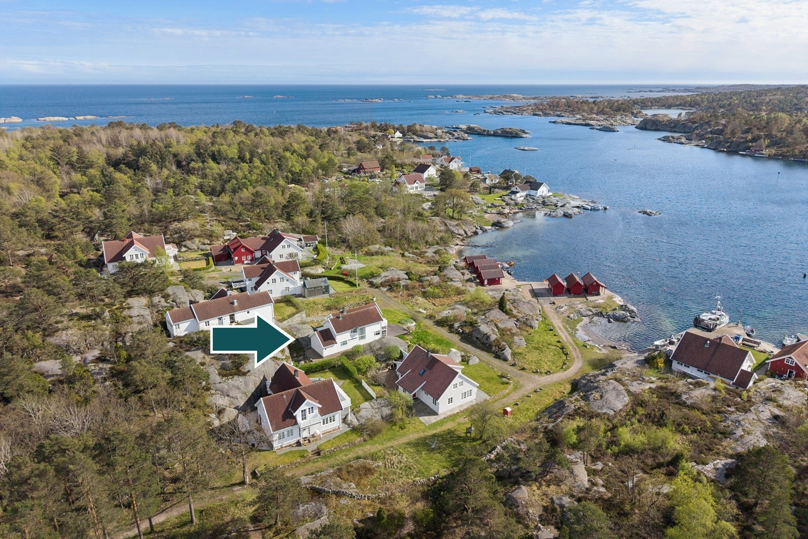 Havet og innløpet til Nilen mot syd. Galleribilde