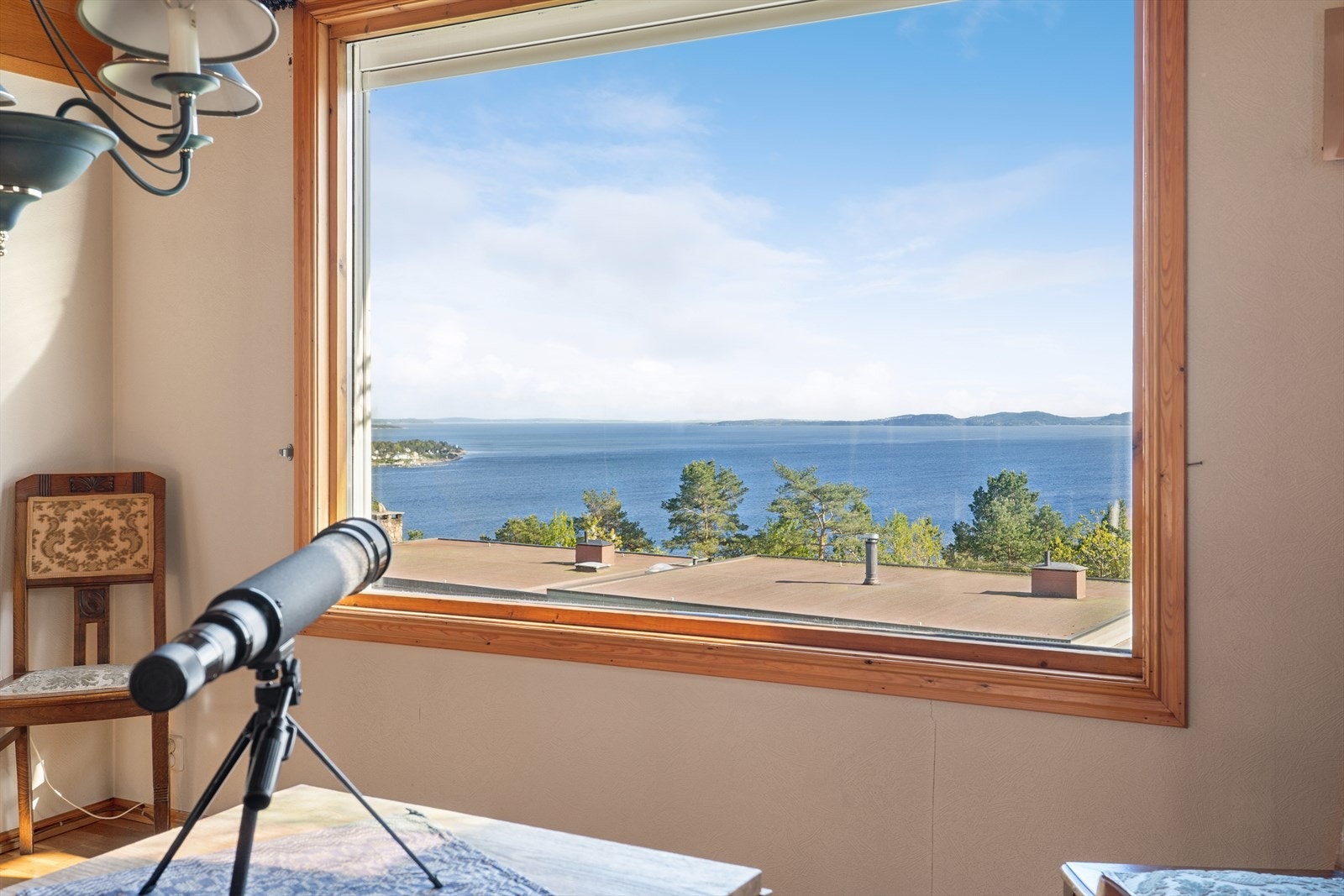 Flott utsikt fra stuen. Galleribilde