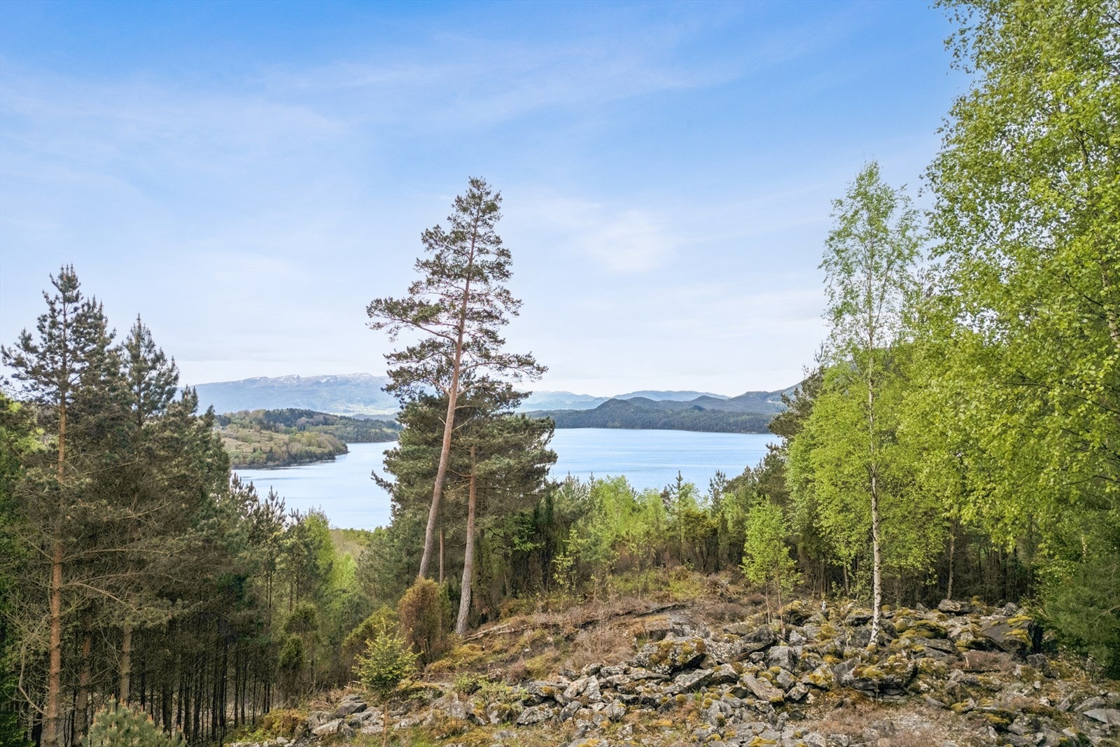 Eiendommen ligger i rolige omgivelser med flott utsikt. Galleribilde