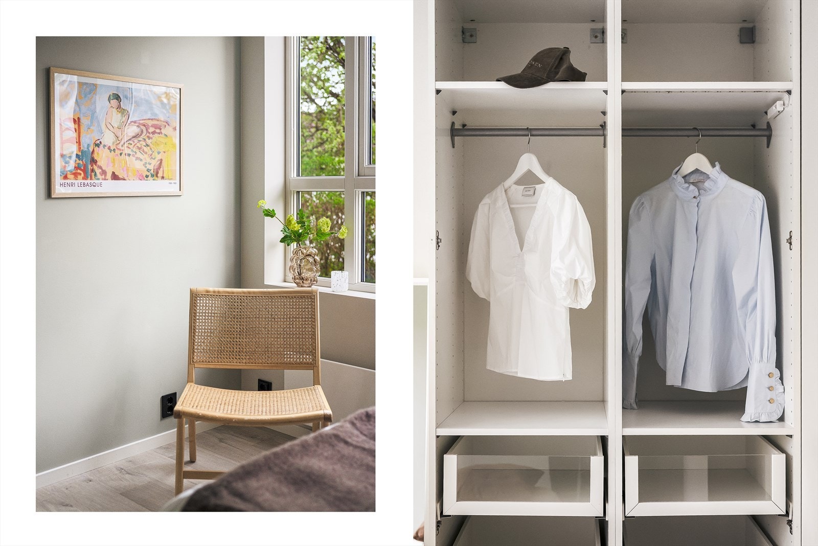 Garderobe løsning på soverom 2. Galleribilde
