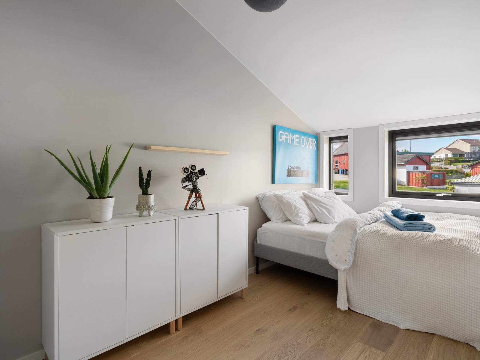Soverommene kan brukes som barnerom, kontor eller gjesterom - alt etter eget behov og ønske. Galleribilde