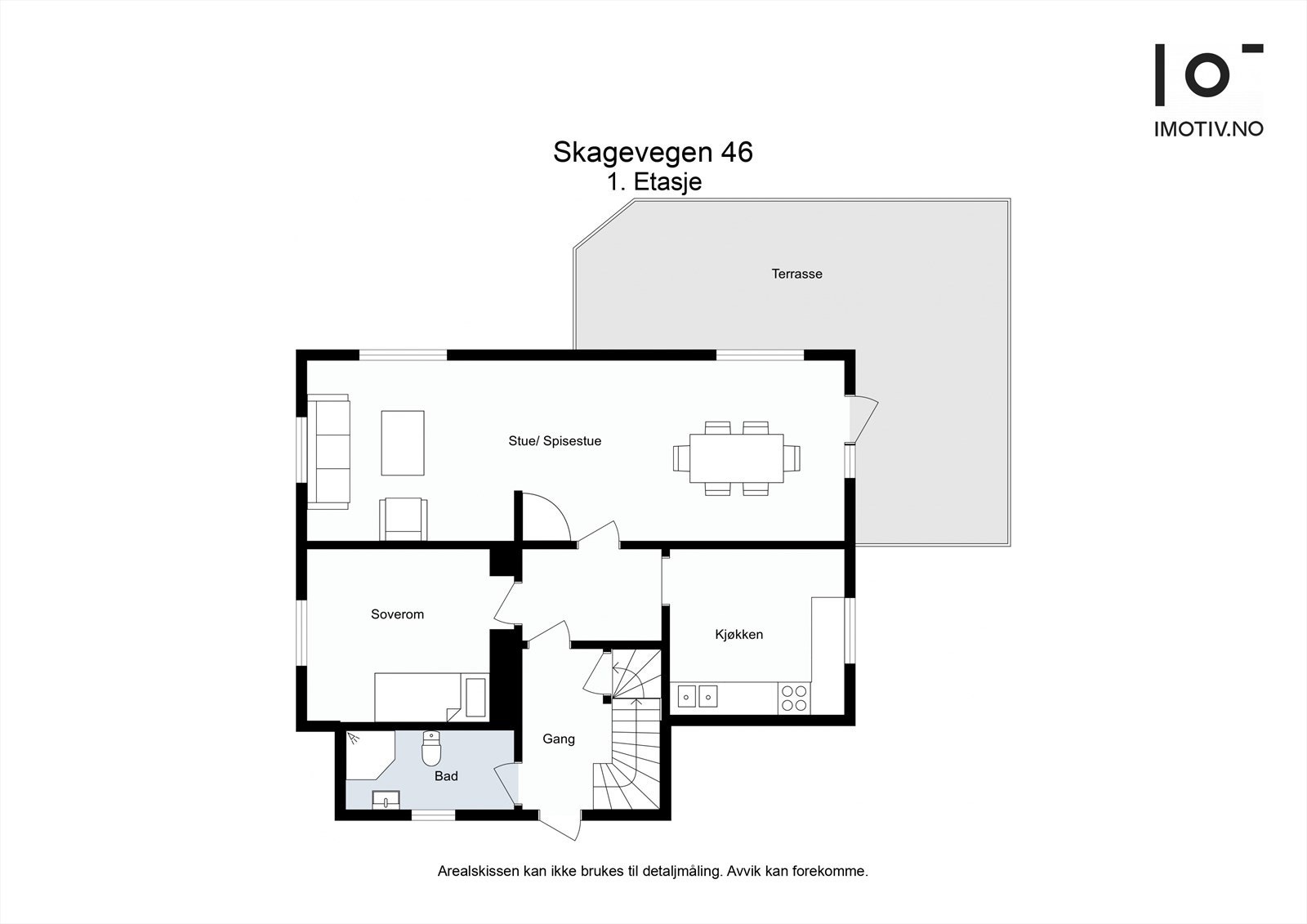Plantegning 1. etasje. Galleribilde