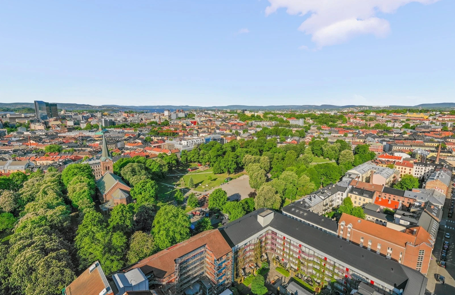 Kort vei til Sofienbergparken. Galleribilde