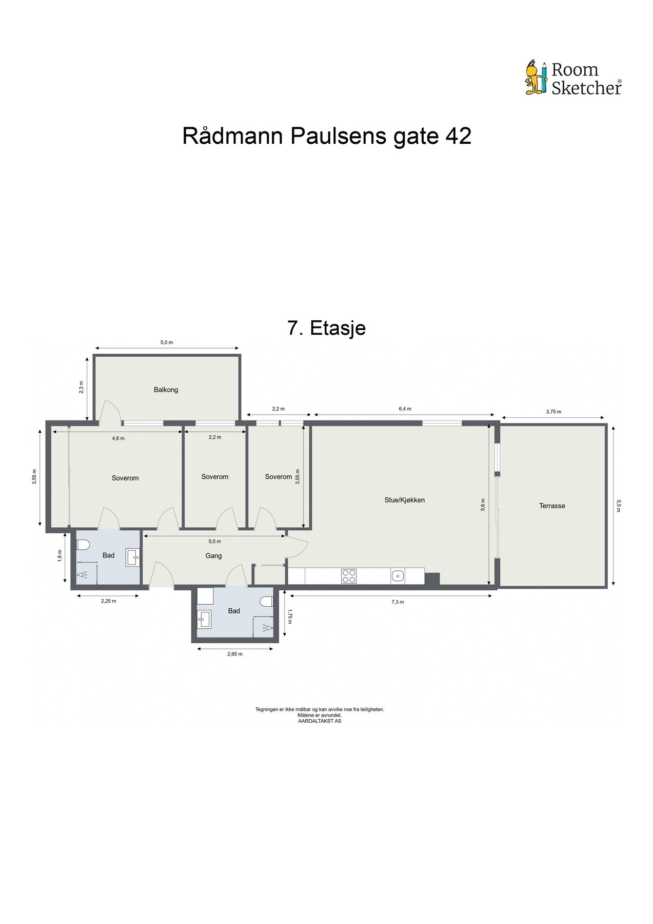Planskisse. Galleribilde