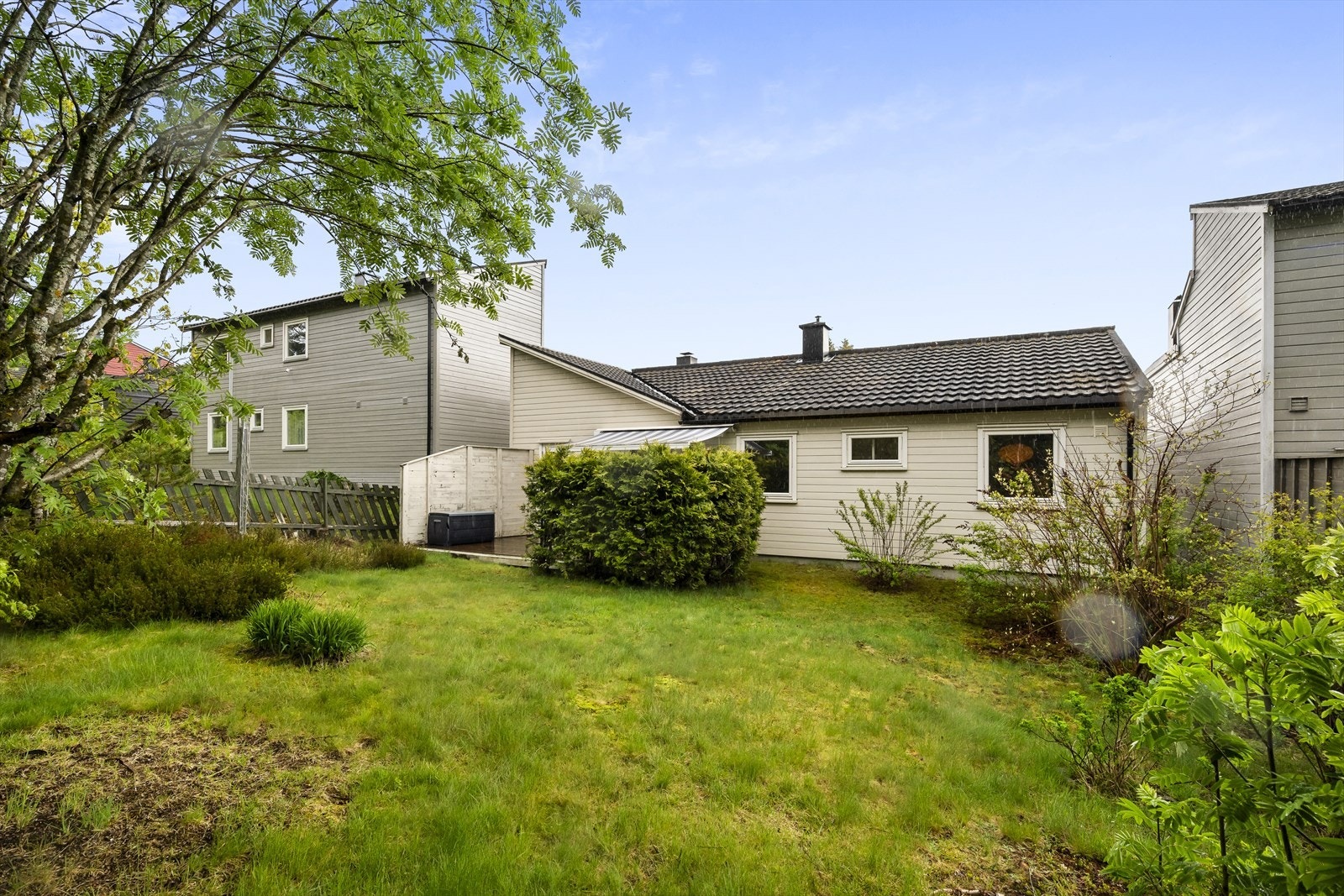 Hage bak huset Galleribilde