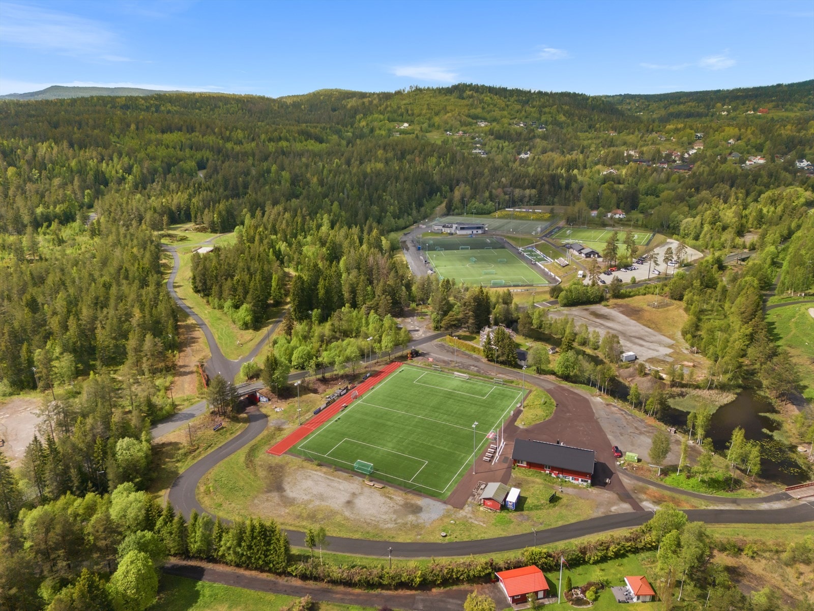 Dronefoto Galleribilde