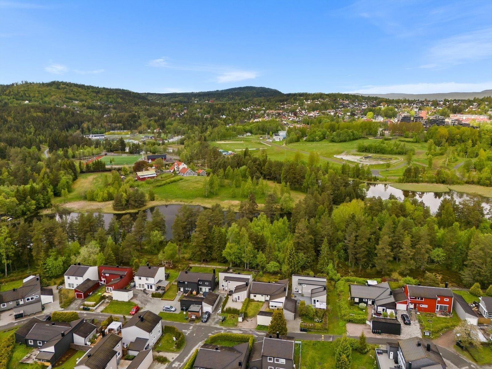 Dronefoto Galleribilde