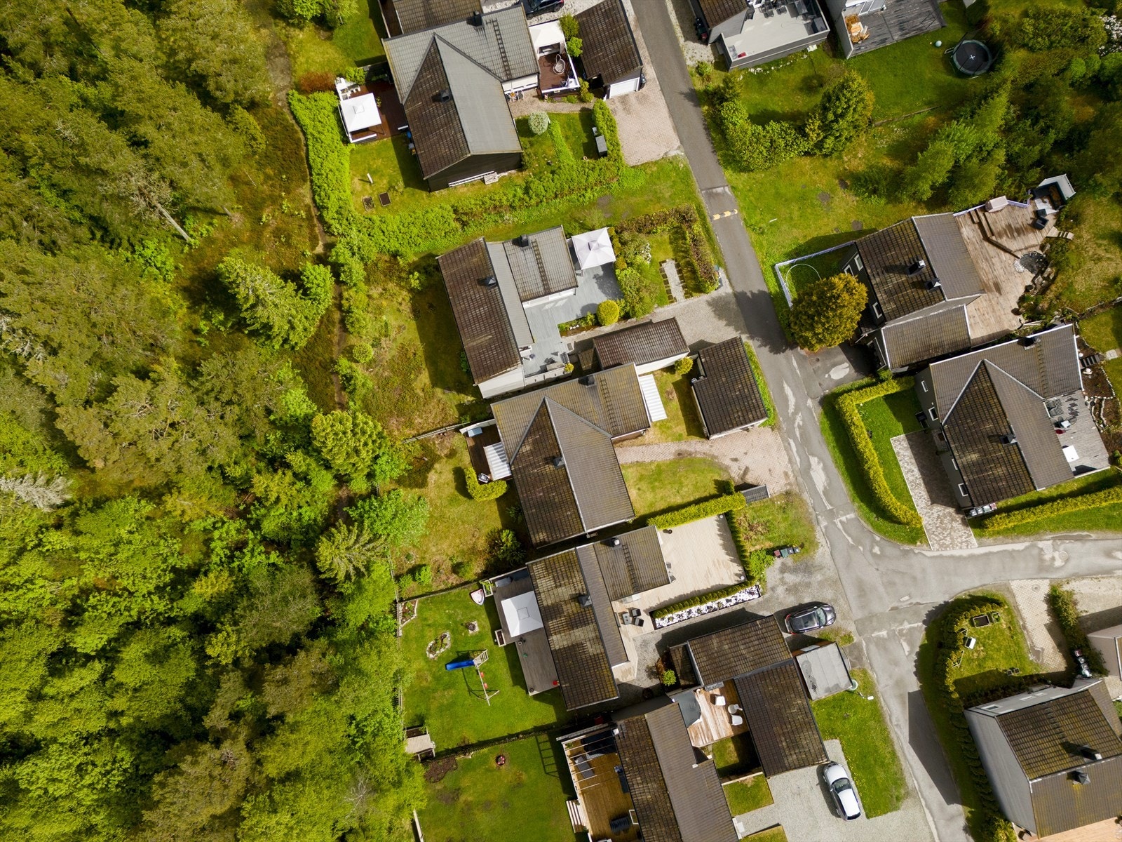 Dronefoto Galleribilde