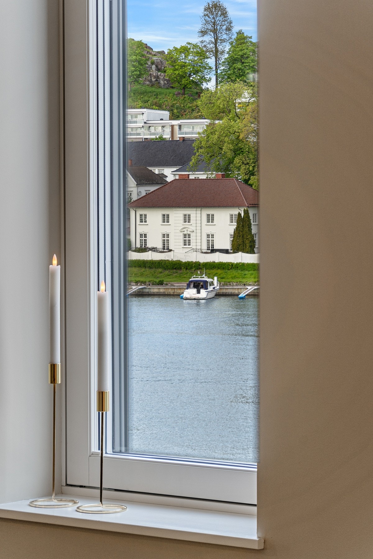 Herlig utsikt fra leiligheten Galleribilde