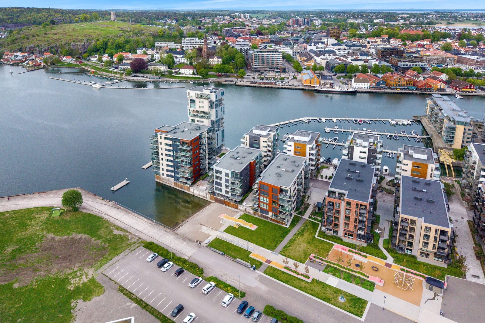 Nært bystranda på Kaldnes Galleribilde