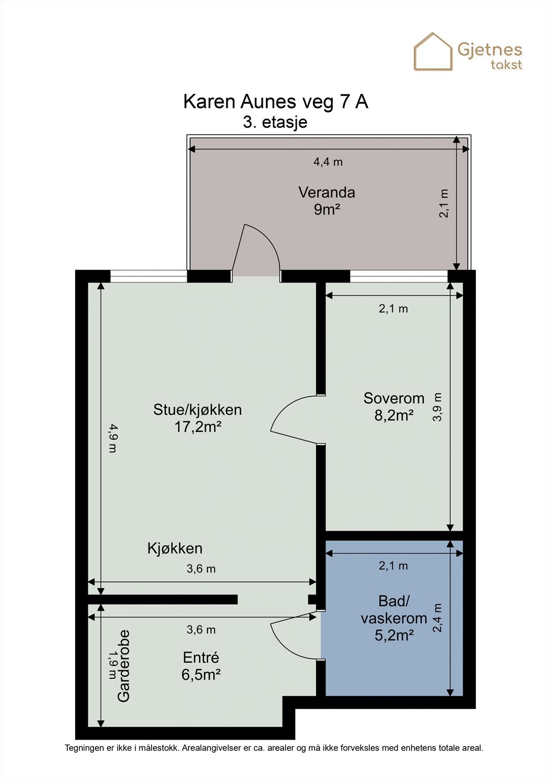 Planløsning. I tillegg disponerer man fast garasjeplass og bod på 5 m² nede i kjelleren. Galleribilde