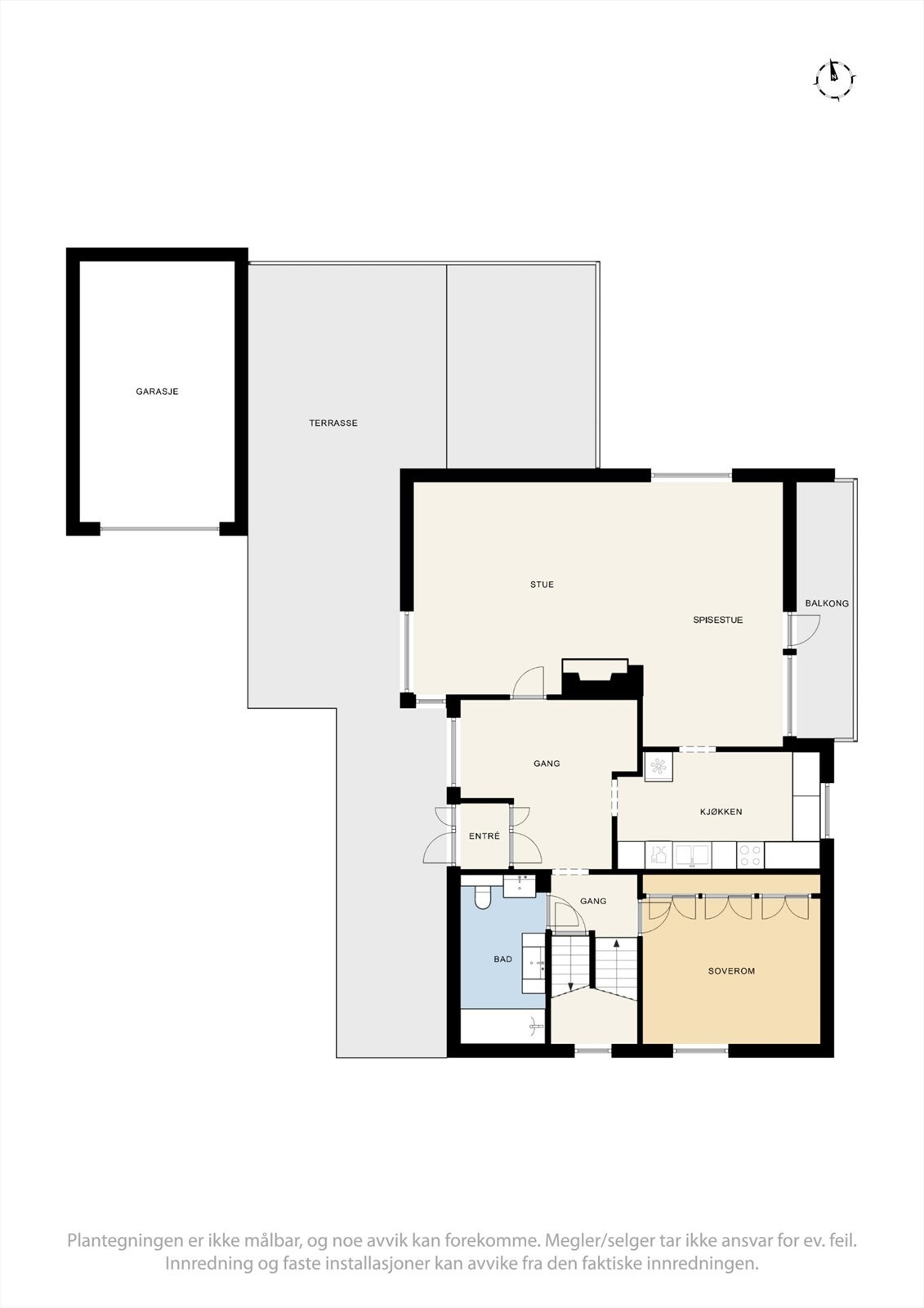 Plantegning | 1. etasje Galleribilde