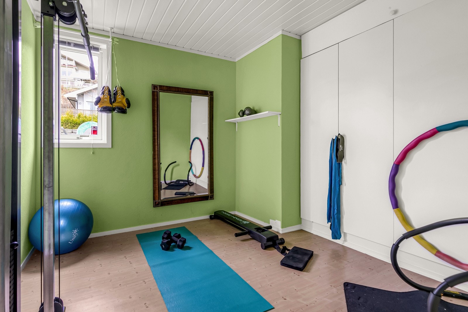 Eget trimrom innenfor badet. Galleribilde