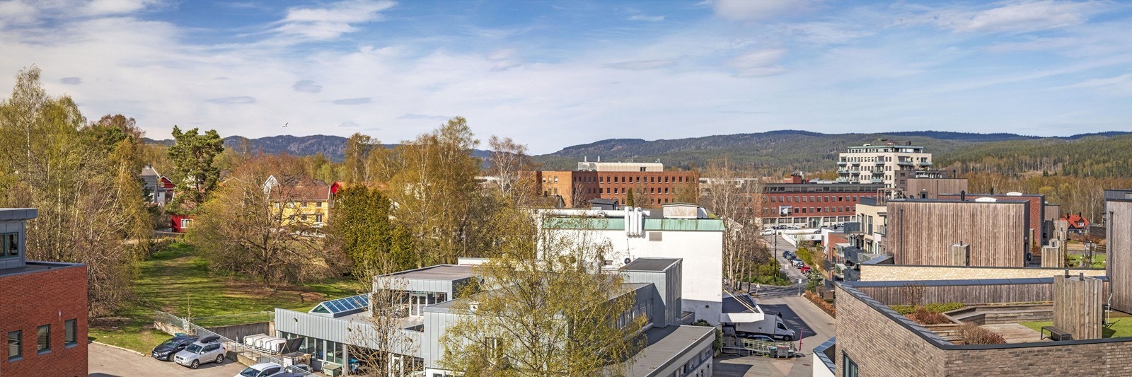Utsikt mot Nordmarka Galleribilde
