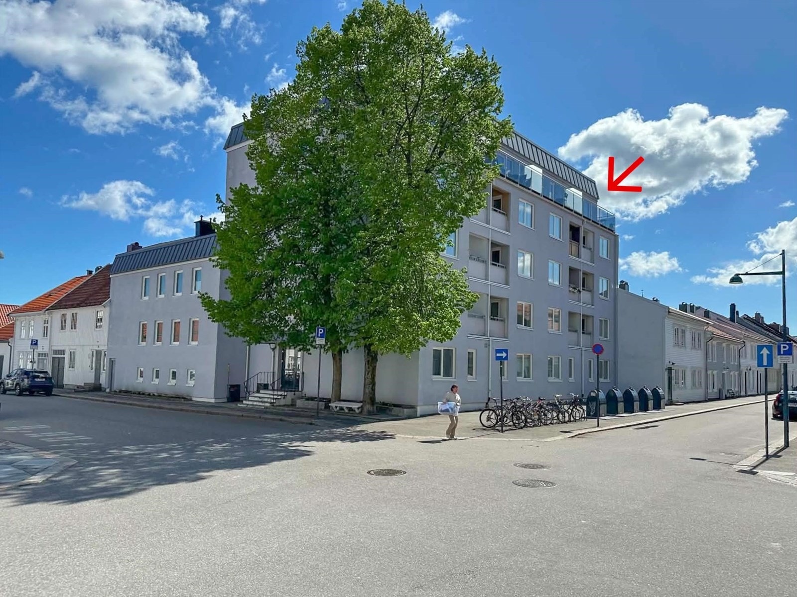 Fasade ble nymalt våren 2025 Galleribilde