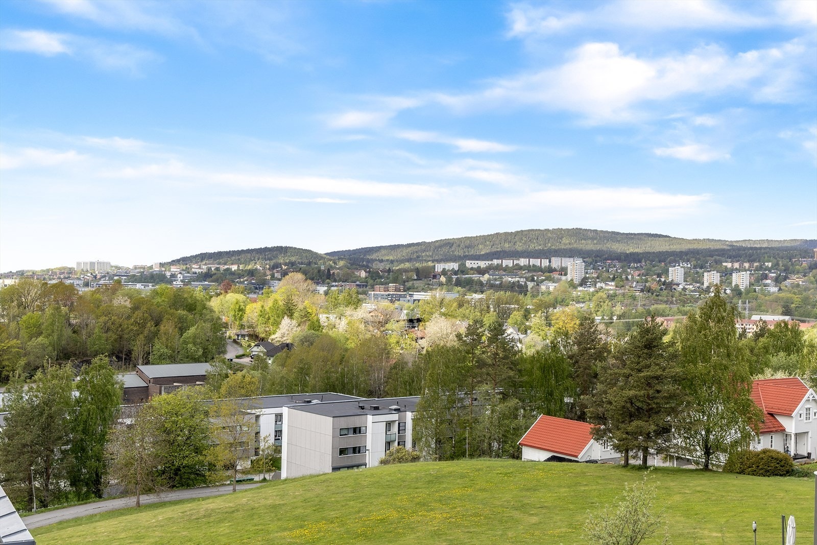 Her ifra har man god tilgang til flotte turmuligheter i Østmarka. Galleribilde