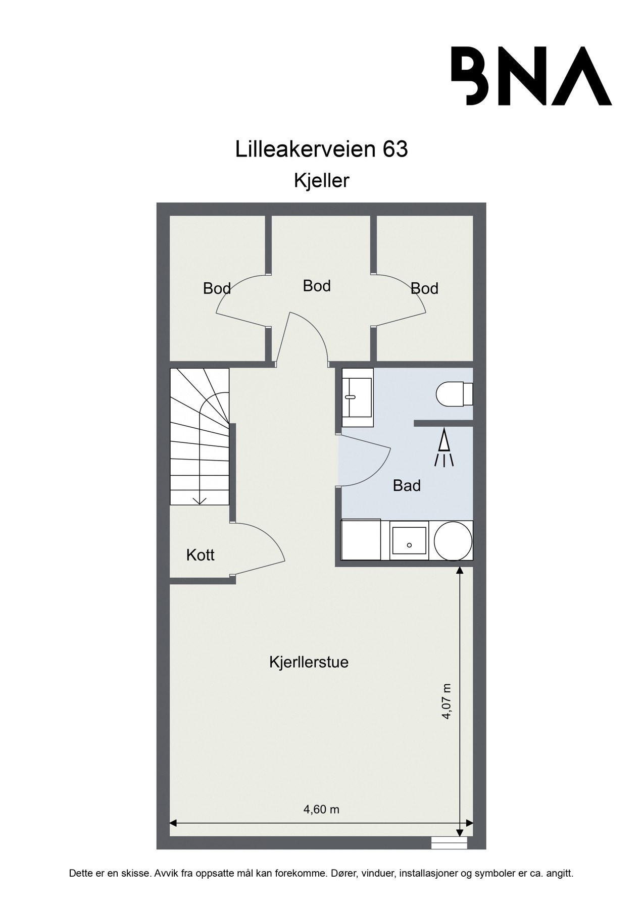 Plantegning - Kjeller Galleribilde