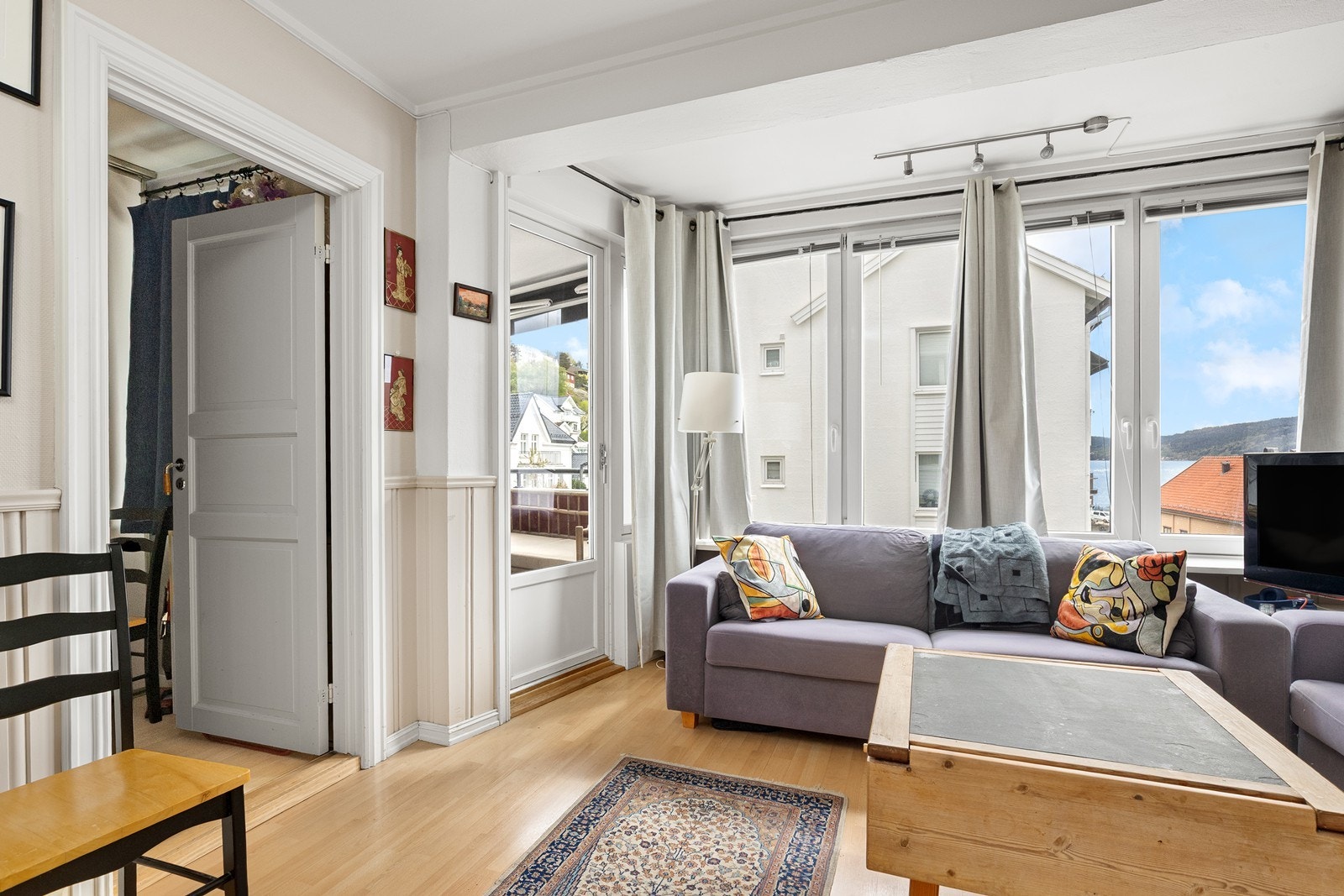 Stue og soverom Galleribilde