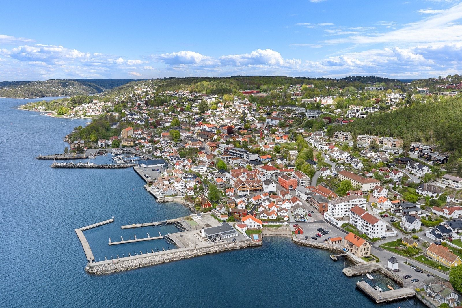 Midt i sentrum. Galleribilde