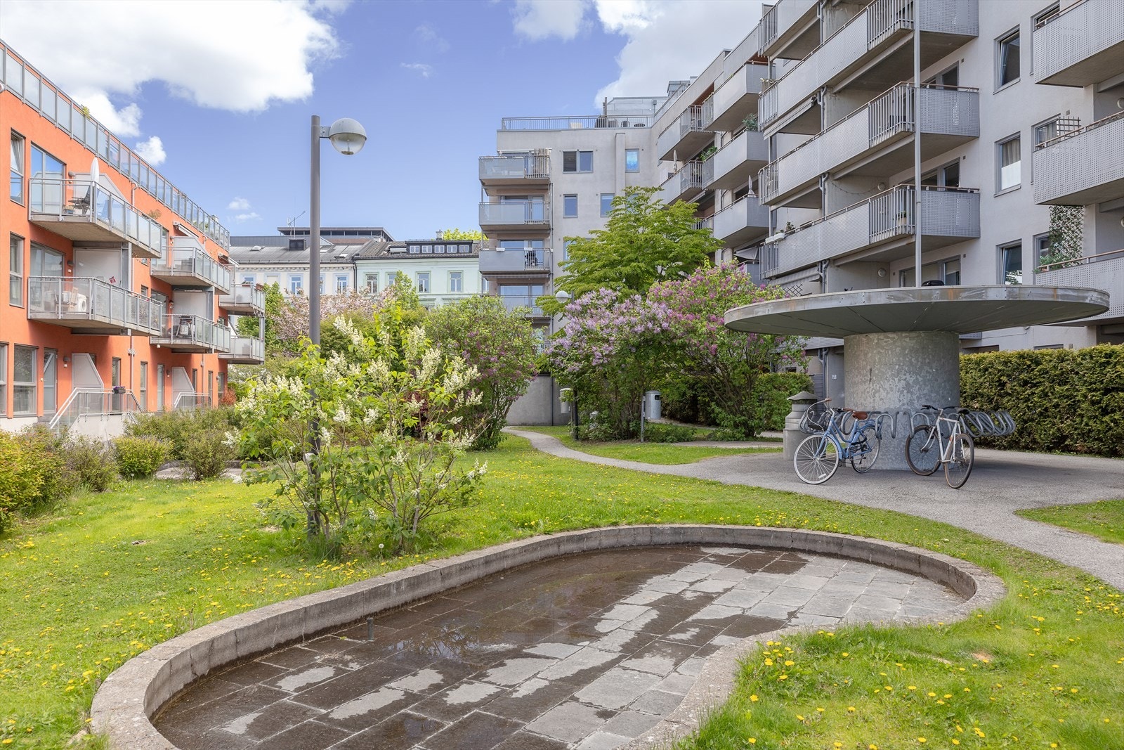 Hyggelige fellesområder i sameiet. Galleribilde