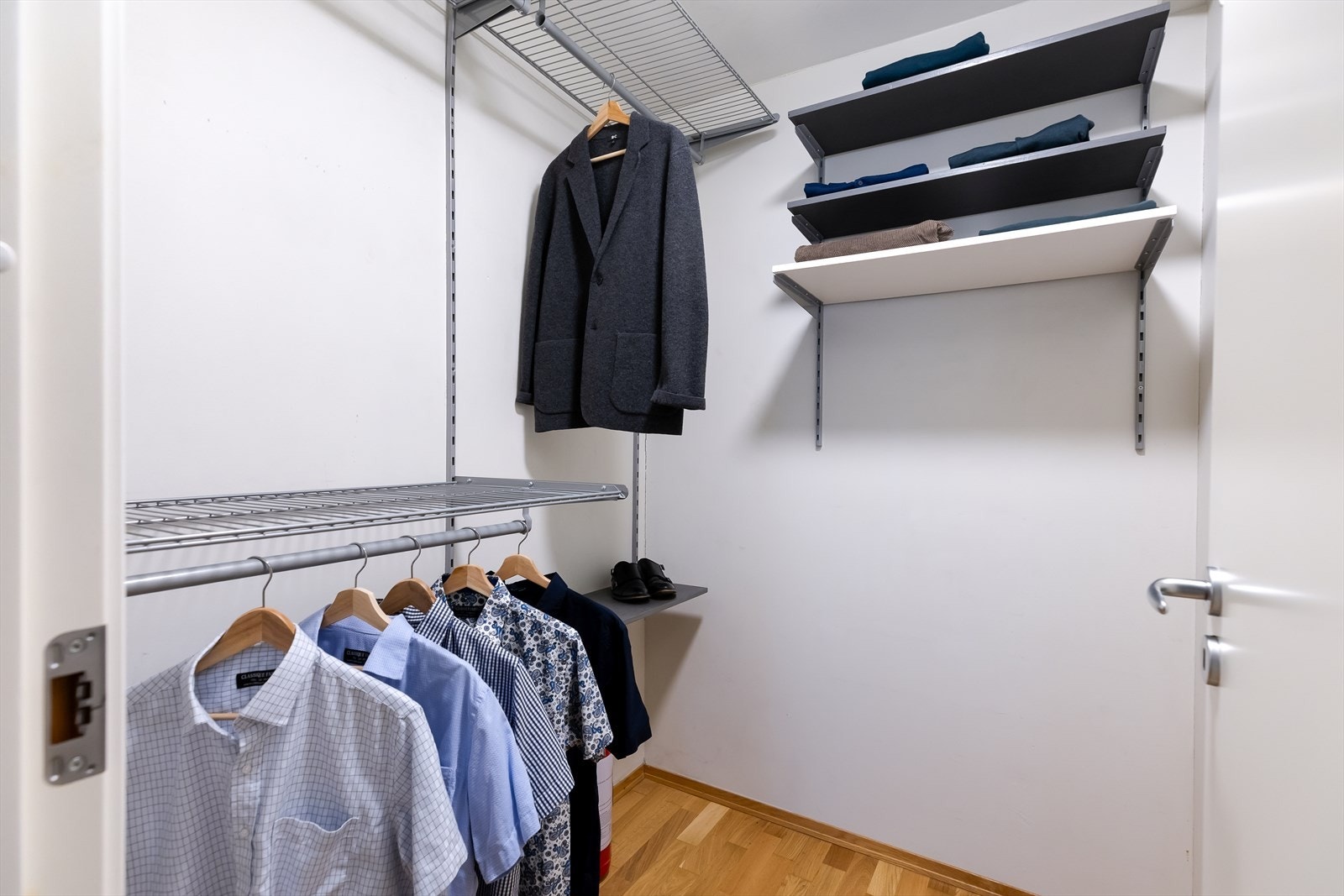 Boden brukes idag som Walk-in closet. Galleribilde