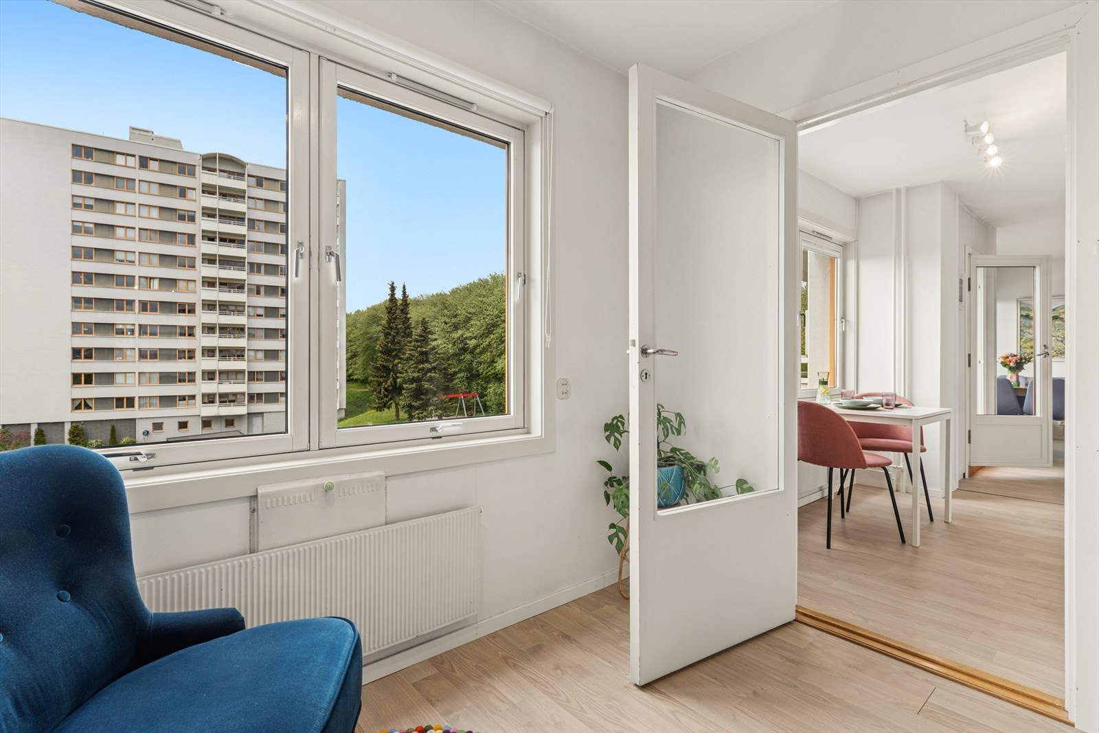 Utsyn fra soverom Galleribilde