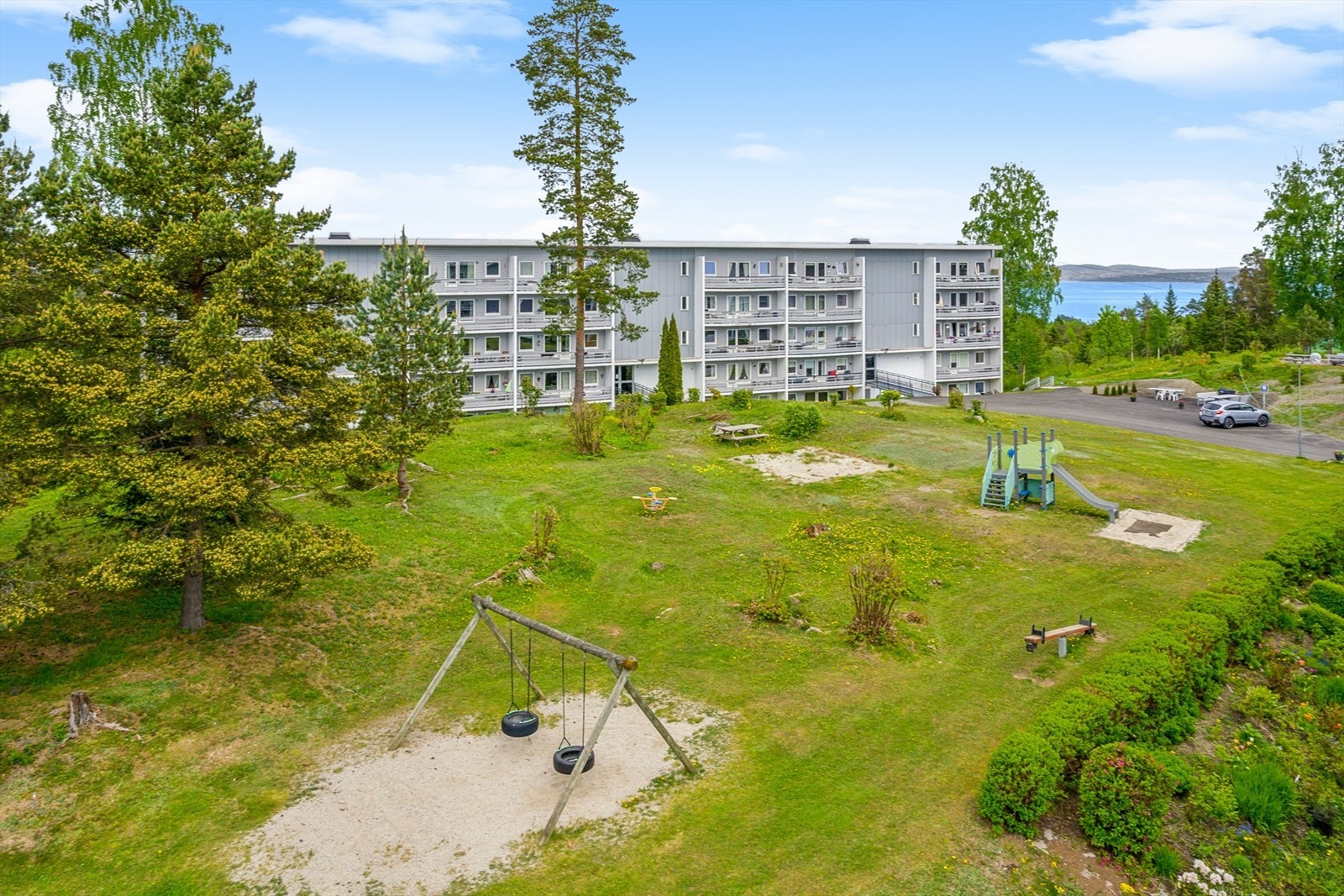 Svært barnevennlig boligområde. Galleribilde
