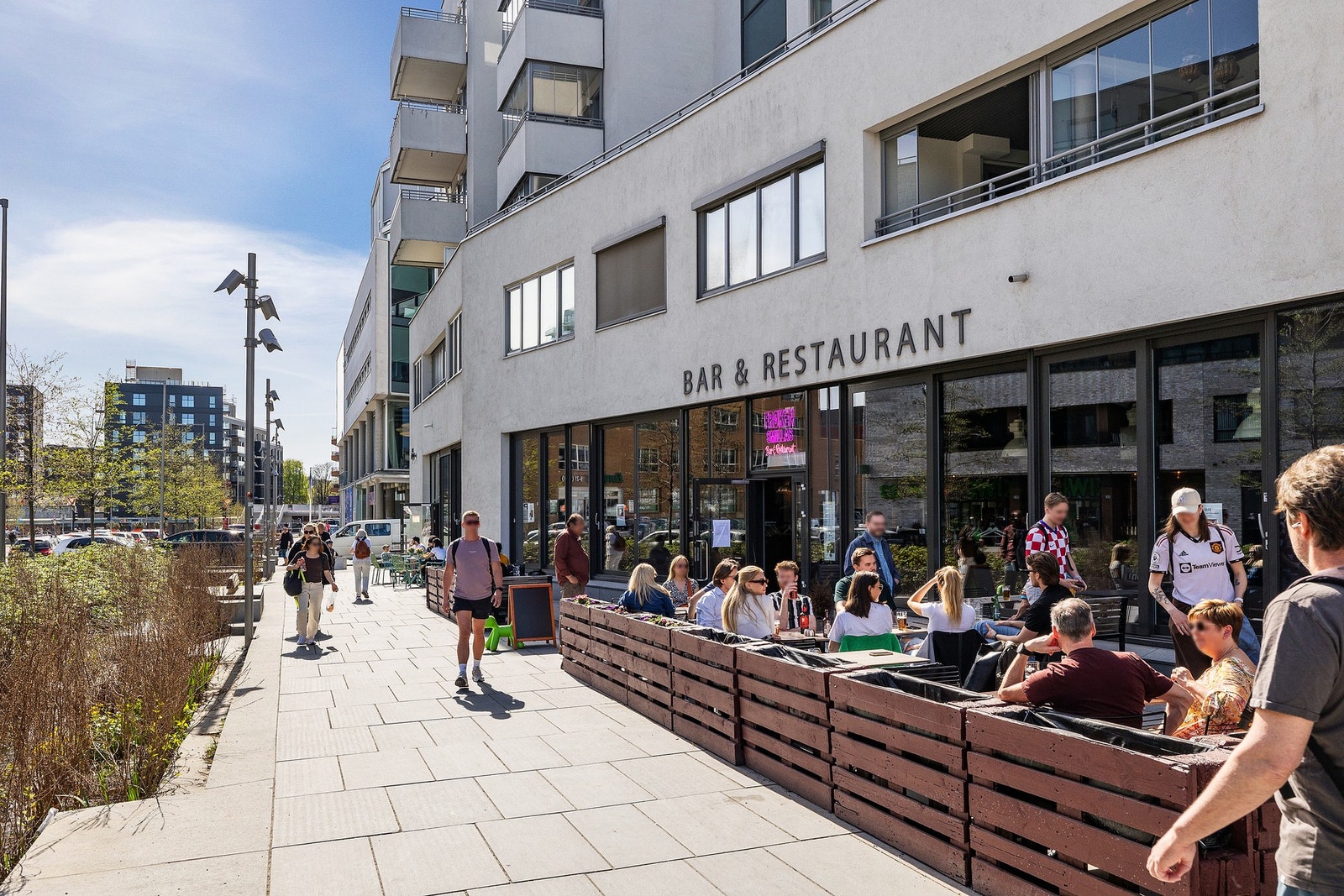 Gladengveien på Ensjø Galleribilde