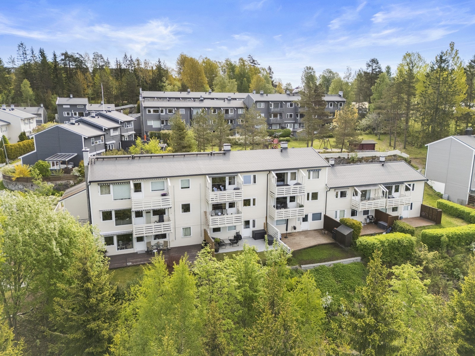 Vallerudlia er et veletablert og barnevennlig område med umiddelbar nærhet til turmuligheter i Østmarka. Galleribilde