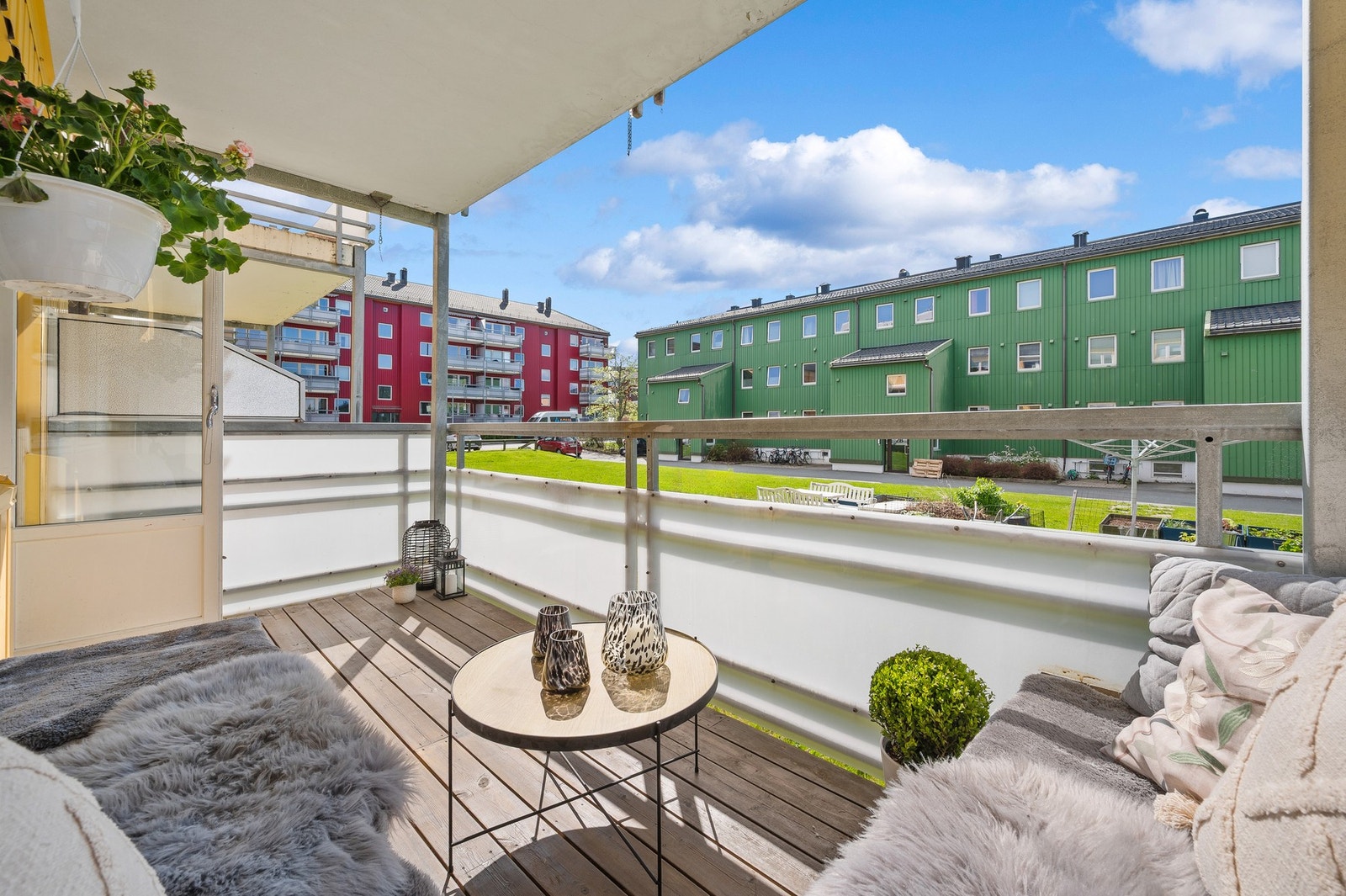 Her kan man nyte lang solgang med venner og familie. Galleribilde