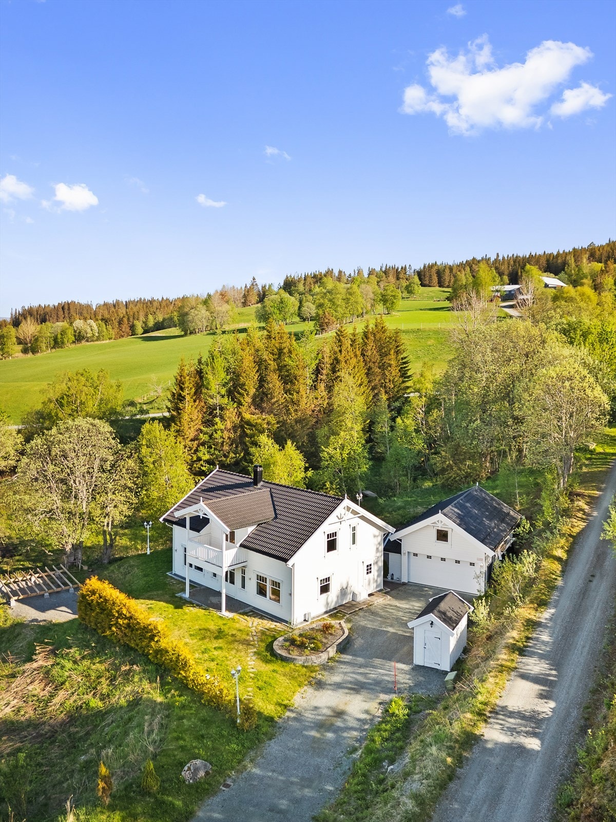 Dronefoto Galleribilde
