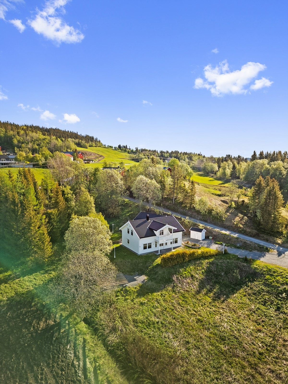 Dronefoto Galleribilde