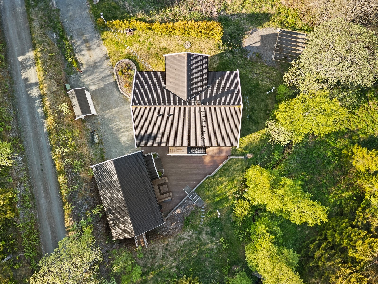 Dronefoto Galleribilde