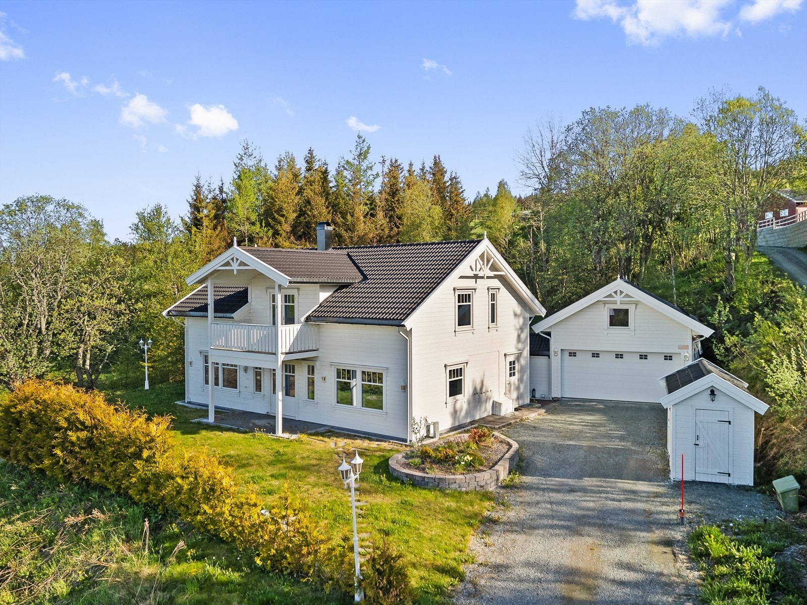 Dronefoto Galleribilde