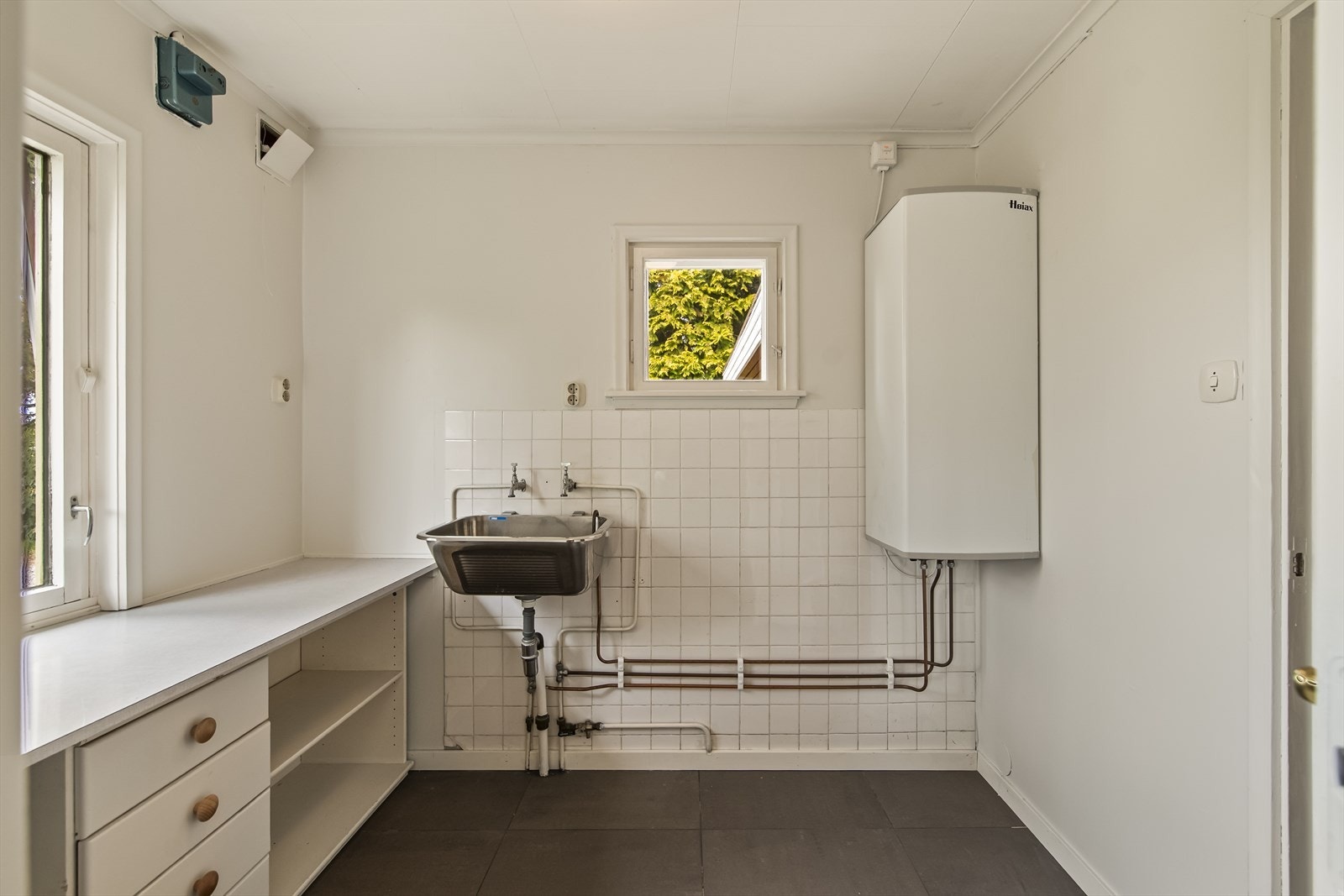 Det må påregnes at vaskerommet må oppgraderes for å tåle normal bruk etter dagens krav. Galleribilde